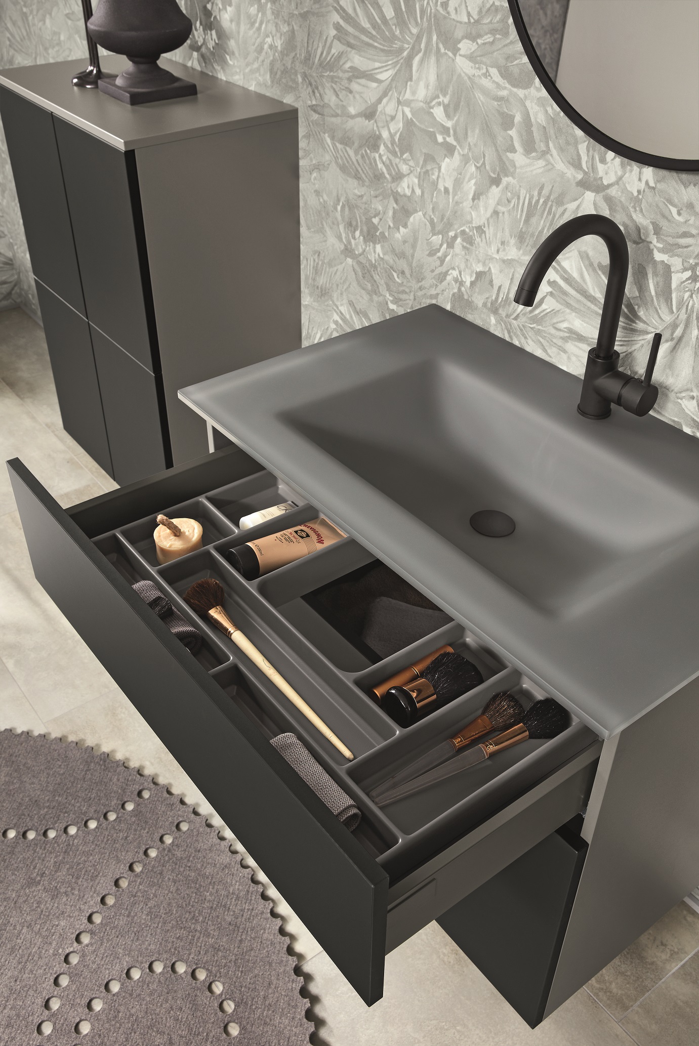 Modern Bathroom Vanities Bauformat, Contemporary Vanity Sink Units